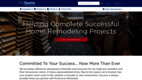 What Prosourcewholesale.com website looked like in 2023 (2 years ago)