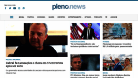 What Pleno.news website looked like in 2023 (1 year ago)