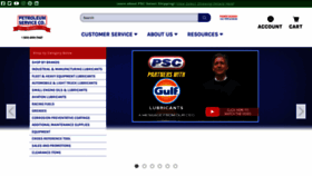 What Petroleumservicecompany.com website looked like in 2023 (1 year ago)