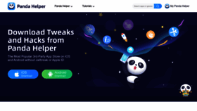 What Pandahelp.vip website looked like in 2023 (1 year ago)