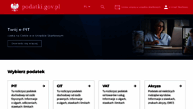 What Podatki.gov.pl website looked like in 2023 (1 year ago)