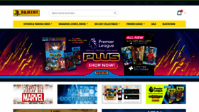 What Panini.co.uk website looked like in 2023 (3 years ago)