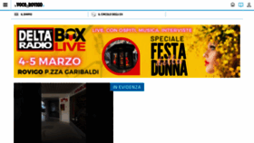 What Polesine24.it website looked like in 2023 (2 years ago)