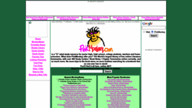 What Pinkmonkey.com website looked like in 2023 (1 year ago)