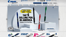 What Pilotpen.us website looked like in 2023 (2 years ago)