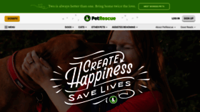 What Petrescue.com.au website looked like in 2023 (1 year ago)