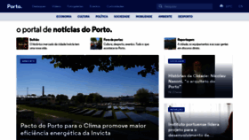What Porto.pt website looked like in 2023 (1 year ago)