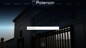 What Patersonnj.gov website looked like in 2023 (2 years ago)