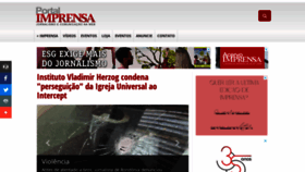 What Portalimprensa.com.br website looked like in 2023 (1 year ago)