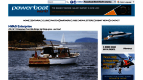 What Powerboat-world.com website looked like in 2023 (1 year ago)