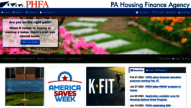 What Phfa.org website looked like in 2023 (1 year ago)