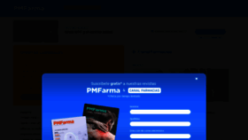 What Pmfarma.es website looked like in 2023 (1 year ago)