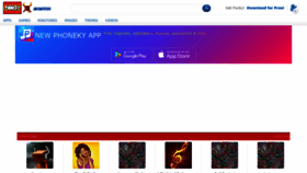 What Phoneky.co.uk website looked like in 2023 (1 year ago)