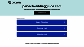 What Perfectweddingguide.com website looked like in 2023 (1 year ago)