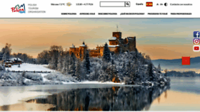 What Polonia.travel website looked like in 2023 (1 year ago)