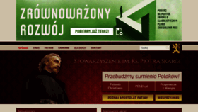 What Piotrskarga.pl website looked like in 2023 (1 year ago)