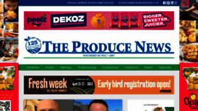 What Producenews.com website looked like in 2023 (1 year ago)