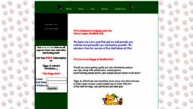 What Petcaretips.net website looked like in 2023 (1 year ago)