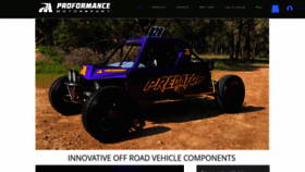 What Proformance.com.au website looked like in 2023 (1 year ago)