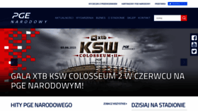 What Pgenarodowy.pl website looked like in 2023 (1 year ago)