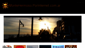 What Porinternet.com.ar website looked like in 2023 (1 year ago)