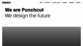 What Punchcut.com website looked like in 2023 (1 year ago)