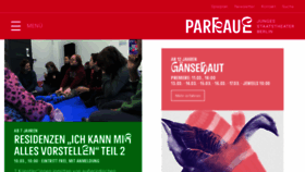 What Parkaue.de website looked like in 2023 (1 year ago)