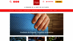 What Plantes-et-sante.fr website looked like in 2023 (1 year ago)