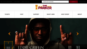 What Parkerplayhouse.com website looked like in 2023 (1 year ago)
