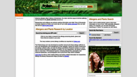 What Pollenlibrary.com website looked like in 2023 (1 year ago)