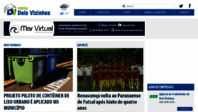 What Portaldoisvizinhos.com.br website looked like in 2023 (1 year ago)