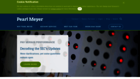What Pearlmeyer.com website looked like in 2023 (1 year ago)