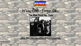 What Pink-floyd.org website looked like in 2023 (1 year ago)