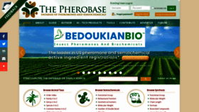 What Pherobase.com website looked like in 2023 (1 year ago)