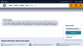 What Portaine.cat website looked like in 2023 (3 years ago)