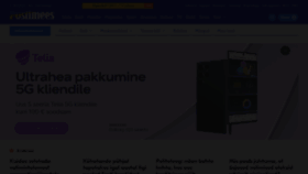 What Postimees.ee website looked like in 2023 (1 year ago)