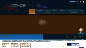 What Prehistour.eu website looked like in 2023 (2 years ago)