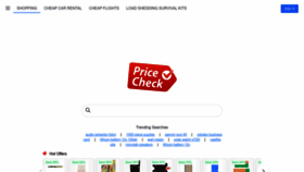 What Pricecheck.co.za website looked like in 2023 (1 year ago)