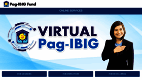 What Pagibigfundservices.com website looked like in 2023 (1 year ago)