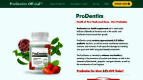 What Prodentim-prodentim-prodentim.com website looked like in 2023 (1 year ago)