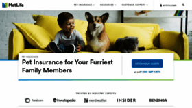 What Petfirst.com website looked like in 2023 (1 year ago)
