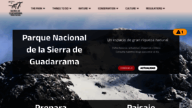 What Parquenacionalsierraguadarrama.es website looked like in 2023 (1 year ago)