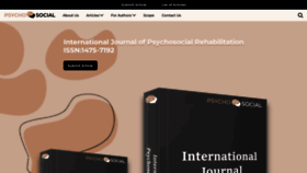 What Psychosocial.com website looked like in 2023 (1 year ago)