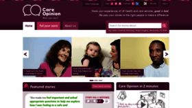 What Patientopinion.org.uk website looked like in 2023 (1 year ago)
