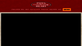 What Pizzamyheart.com website looked like in 2023 (1 year ago)