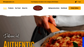 What Pizzabien.com website looked like in 2023 (1 year ago)