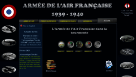 What Passionair1940.fr website looked like in 2023 (1 year ago)