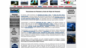 What Panamaviajes.com website looked like in 2023 (1 year ago)