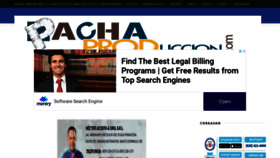 What Pachaproduccion.com website looked like in 2023 (1 year ago)