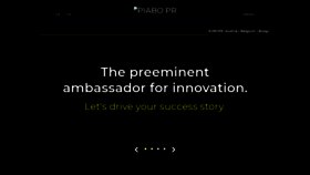 What Piabo.net website looked like in 2023 (1 year ago)